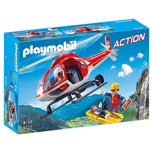 플레이모빌 액션-산악 구조 헬리콥터 (9127)